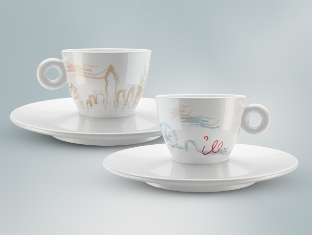 illy mug design